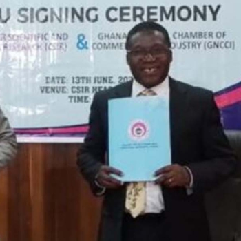 CSIR signs MoU with Ghana National Chamber of Commerce and Industry
